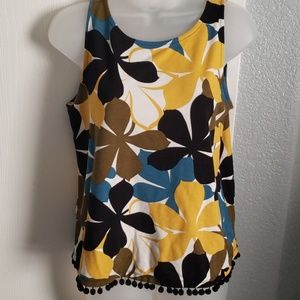 Ann Taylor Factory Pom Pom Top